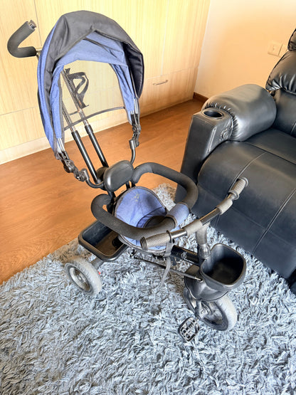 R for Rabbit Tiny Toes Sportz Tricycle, Blue