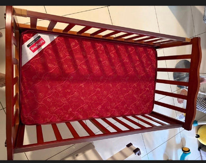 Babyhug Montana Wooden Crib
