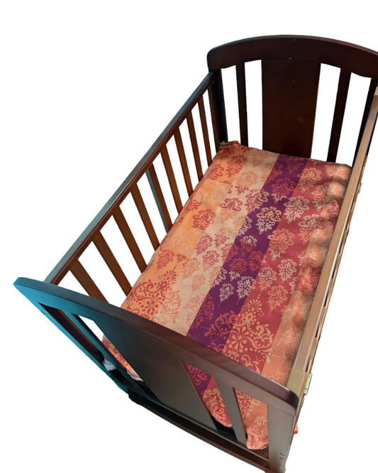 Babyhug Baby Cot/Crib With Mattress