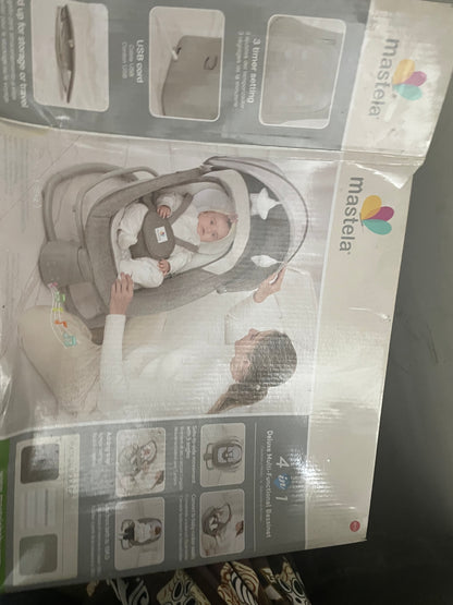 MASTELA Deluxe 4 in 1 Swing & Rocker | 0-3 Years