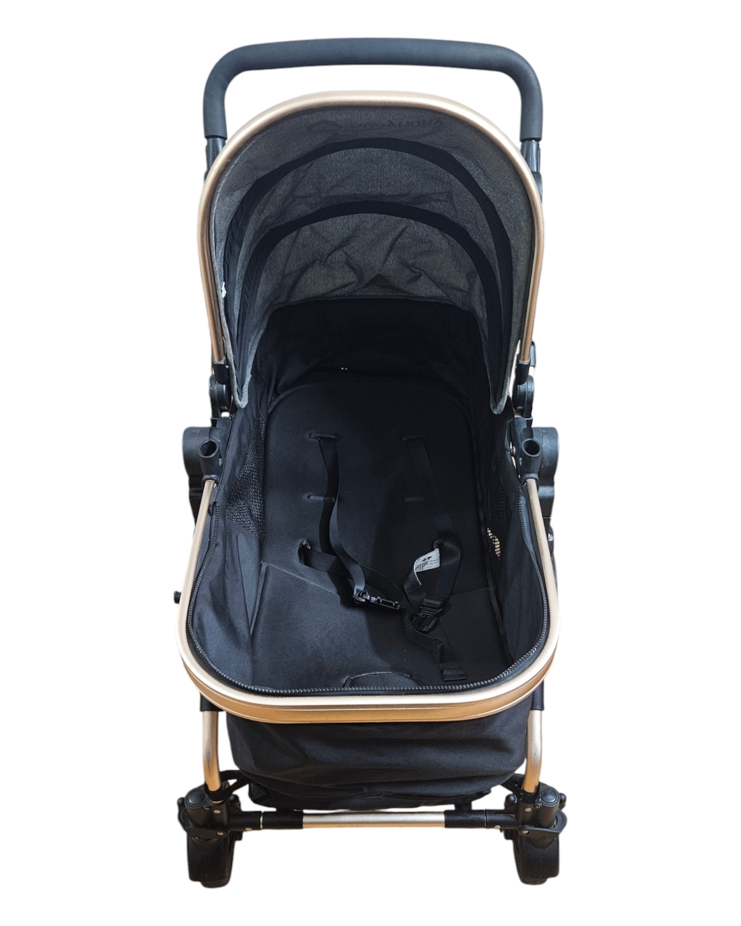 Huny Huny Flight Friendly Stroller Pram with Reversible Bassinet | For 0-4 Years