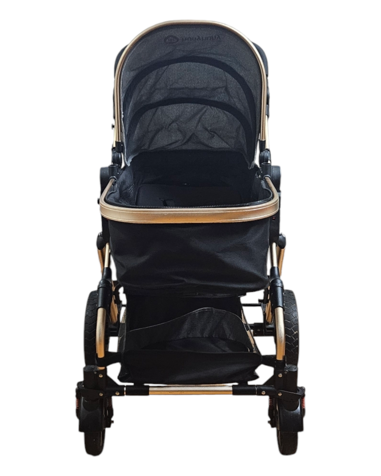 Huny Huny Flight Friendly Stroller Pram with Reversible Bassinet | For 0-4 Years