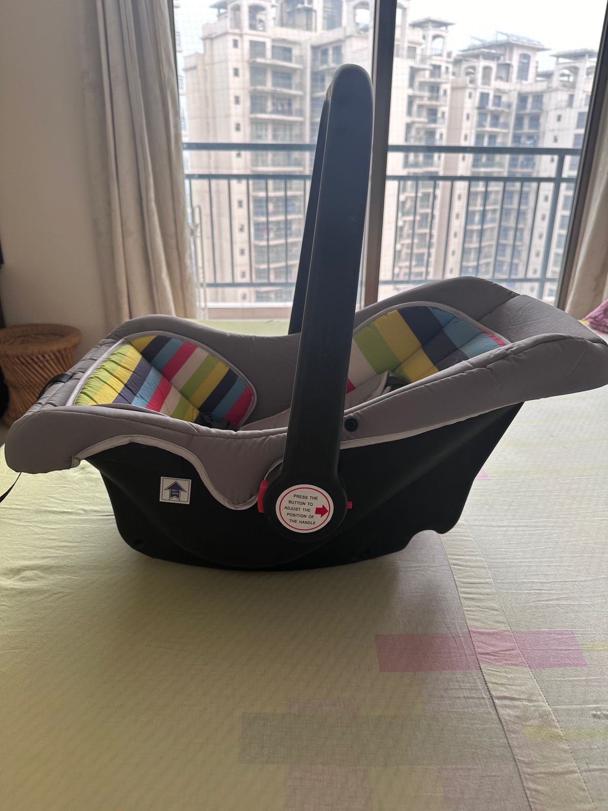 R for Rabbit Picabbo Car Seat Multicolor