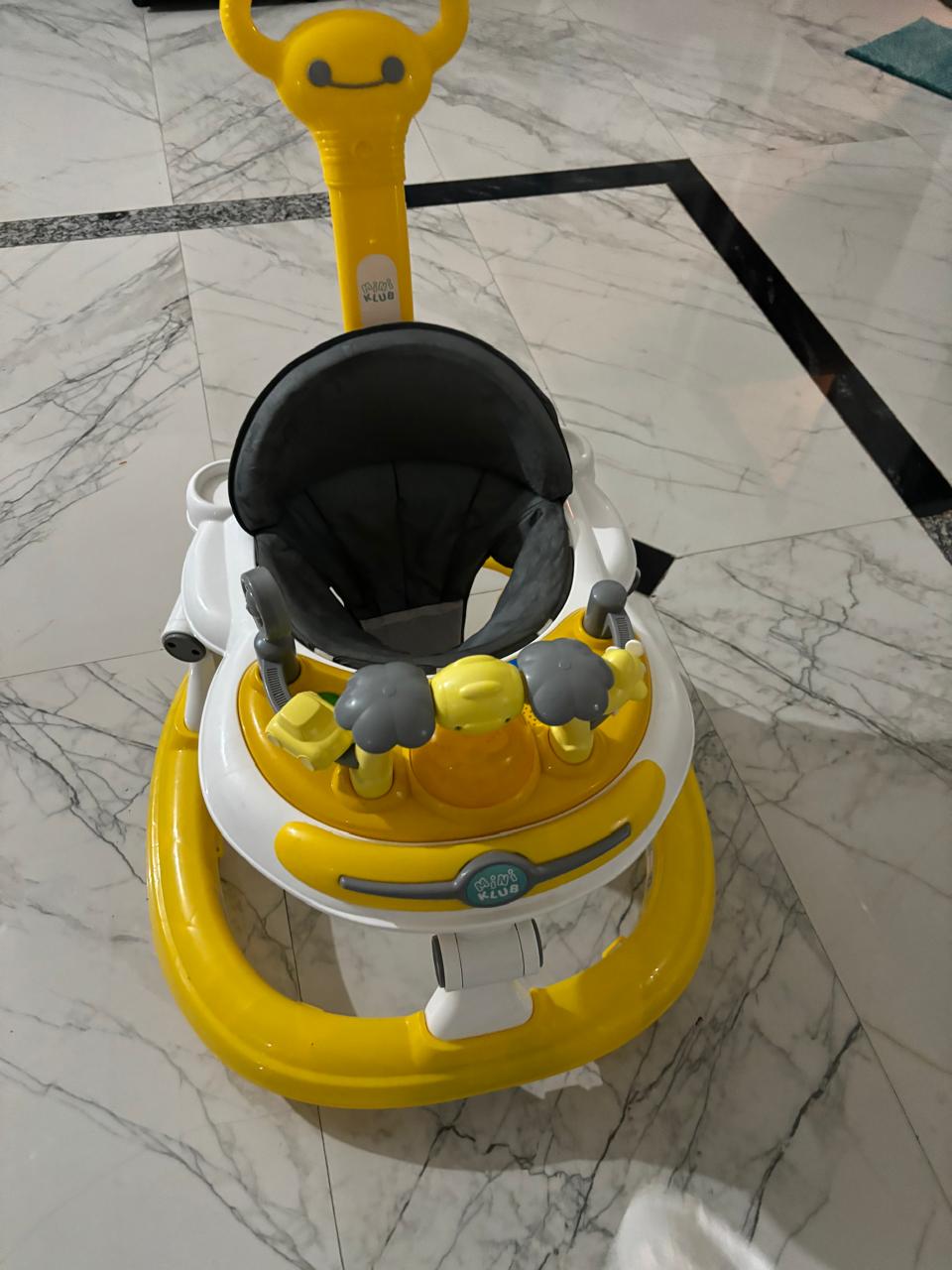 Miniklub Baby Yellow Color Crawl Walker