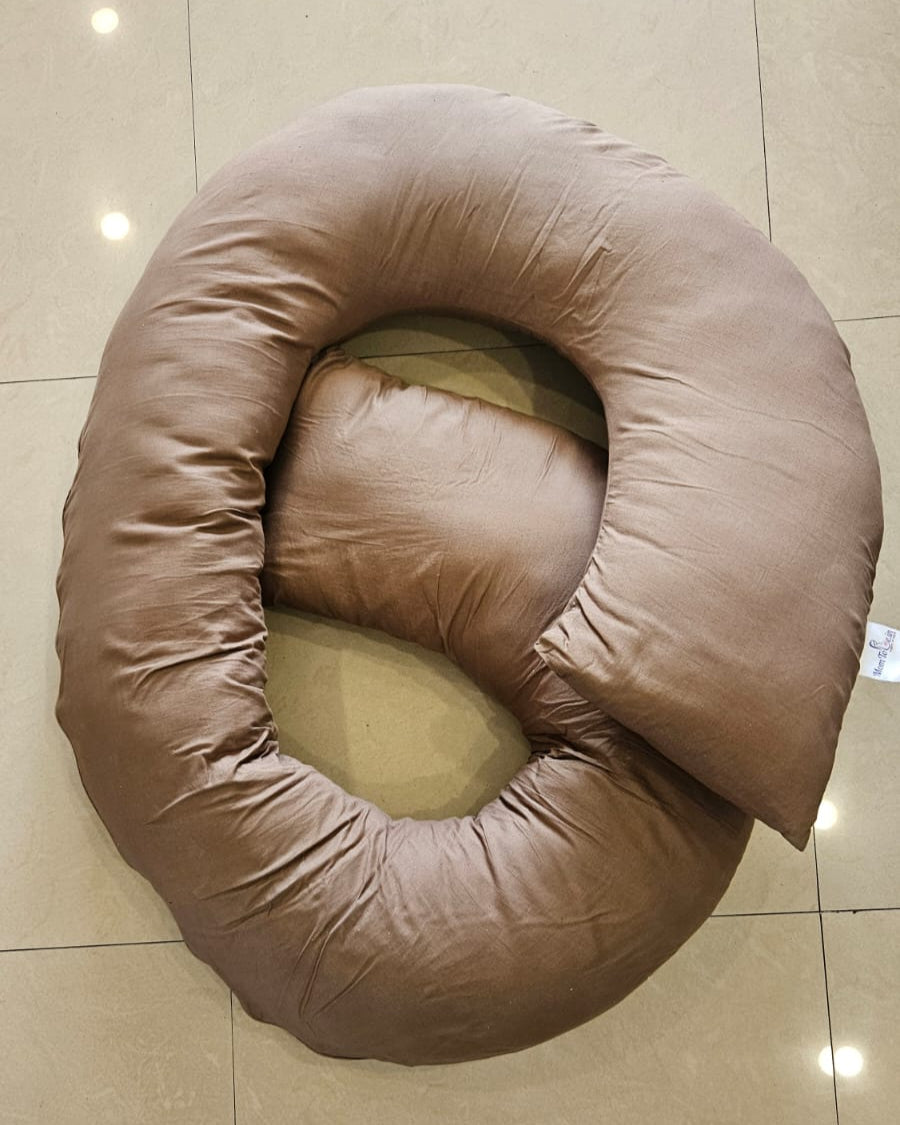 Unknown Brand Pregnancy Pillow | Brown