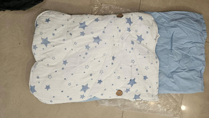 Haus & Kinder Baby Muslin Carrier Nest Cum Sleeping Bag | Green