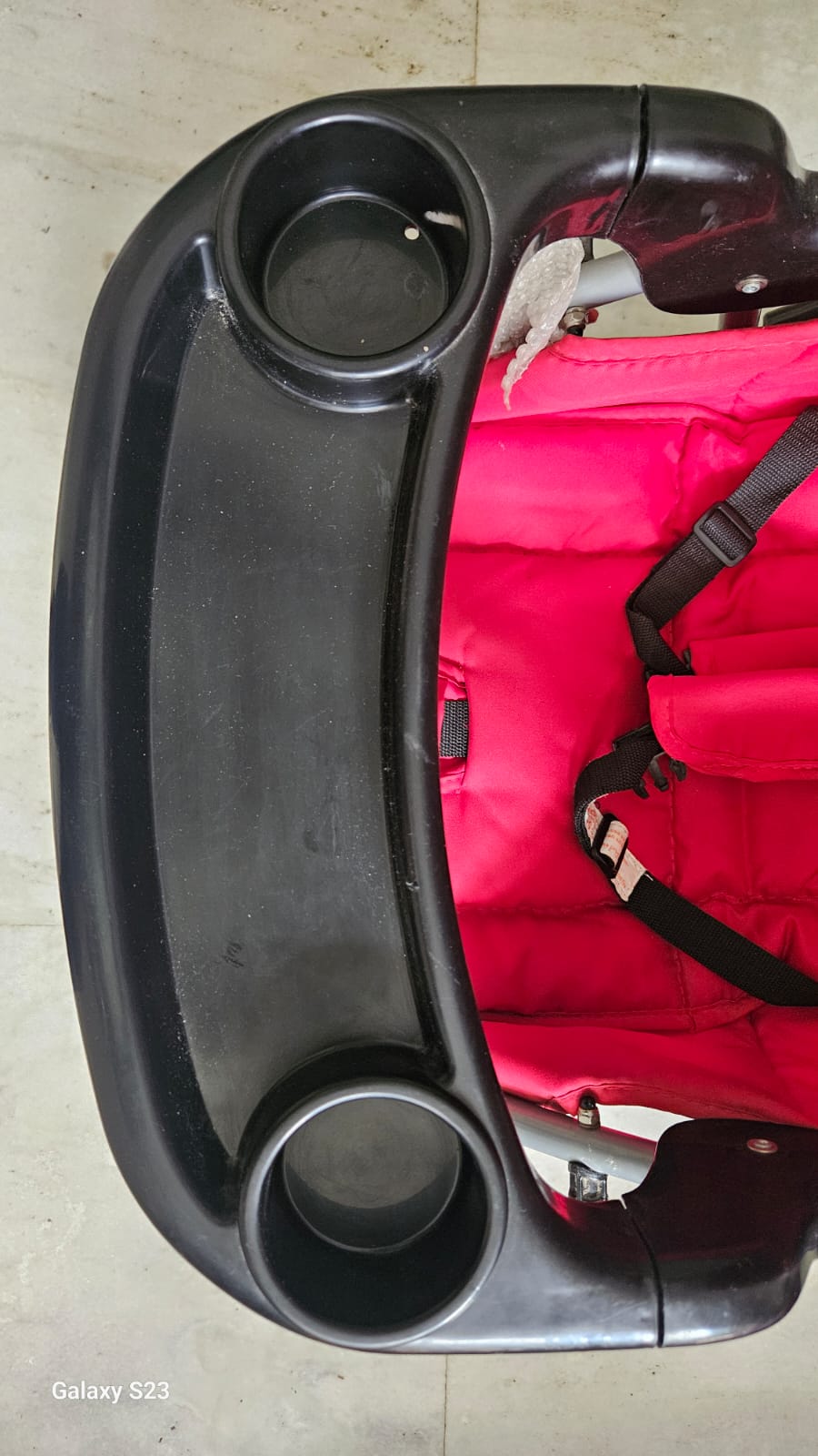 Babyhug 2 in 1 Rock and Roll Stroller Cum Rocker - Red