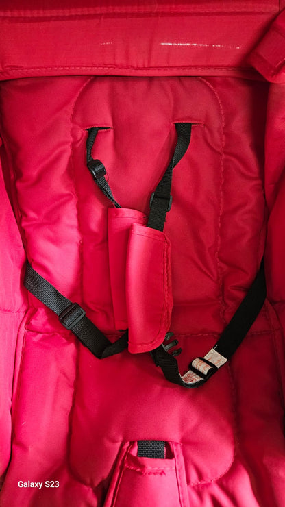 Babyhug 2 in 1 Rock and Roll Stroller Cum Rocker - Red