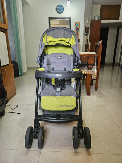Chicco Cortina CX Stroller, Green, 2020 | 0-4 Years