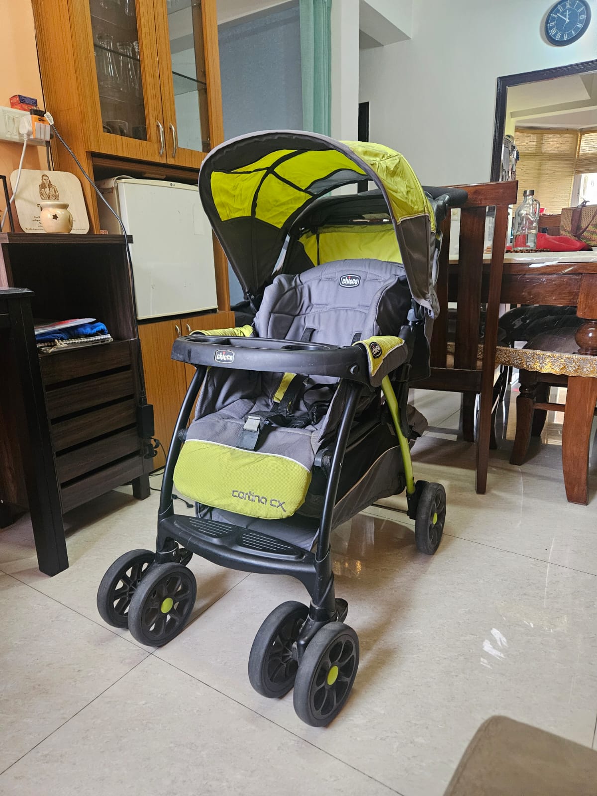 Chicco Cortina CX Stroller, Green, 2020 | 0-4 Years