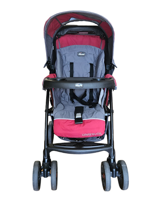 Chicco Cortina CX Stroller, Red | For 0-4 Years