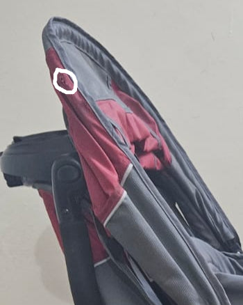 Chicco Cortina CX Stroller, Red | For 0-4 Years