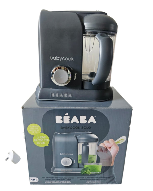 Baeba Babycook Solo 4 In 1 Baby Food Maker | Dark Grey