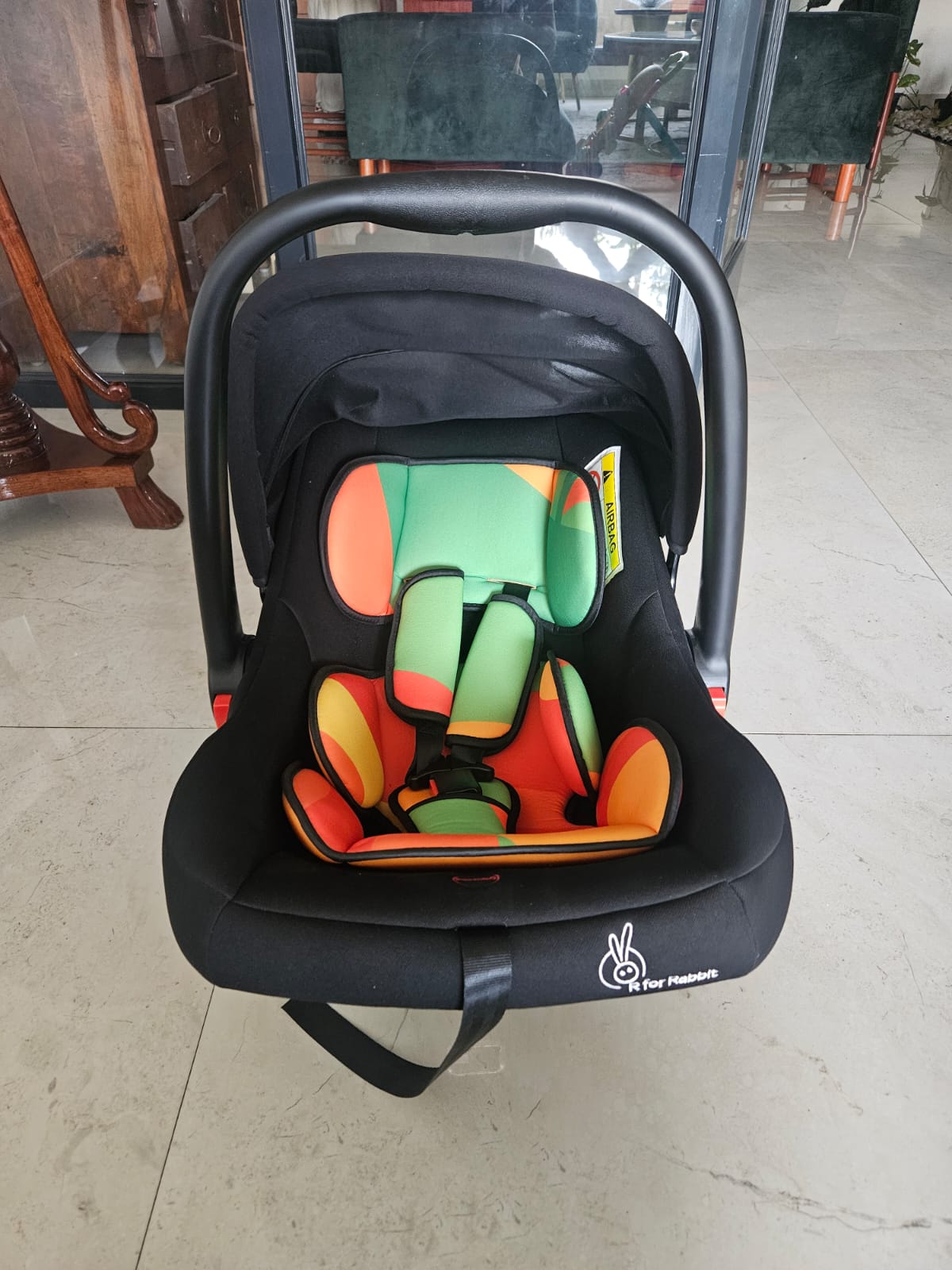 R for Rabbit Picabbo Car Seat Multicolor, Barely Used