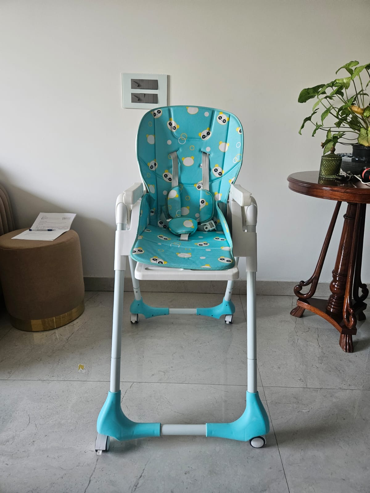 R for Rabbit Marshmallow High Chair , Green