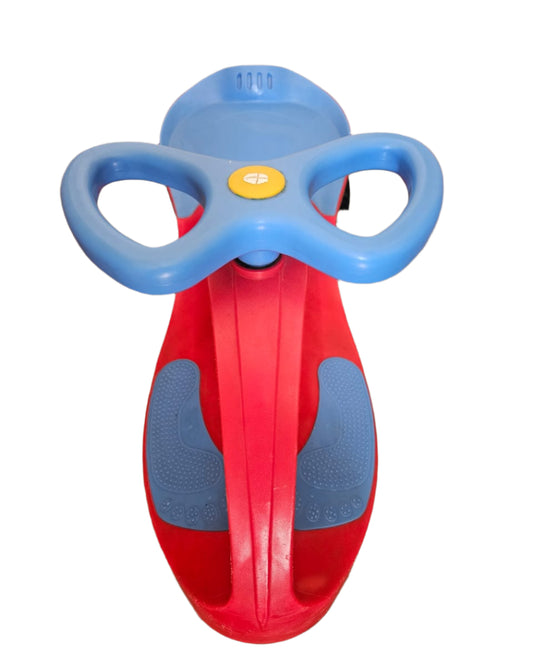 Kids Swing Car | Red & Blue