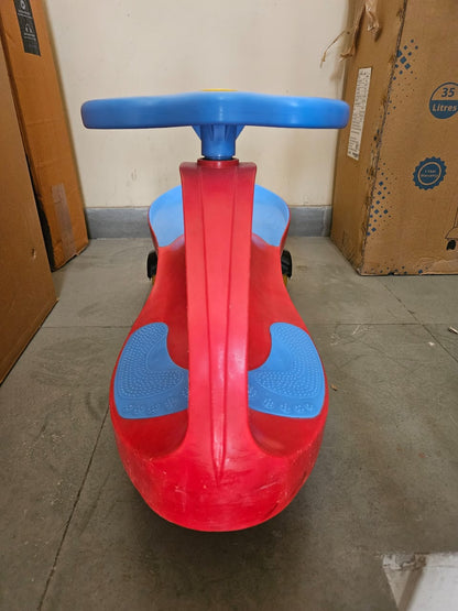 Kids Swing Car | Red & Blue