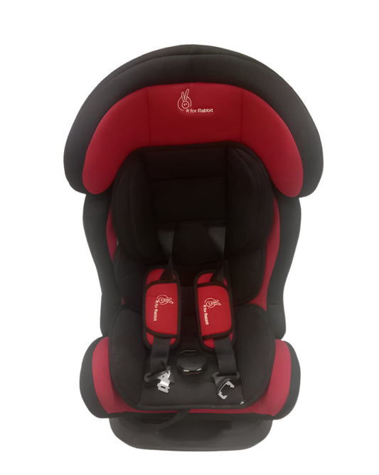 R For Rabbit Jack n Jill Car Seat | Red , For 0-7 Years