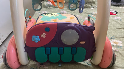 3 in 1 Baby Push Walker with Play Gym | For 0-3 Years