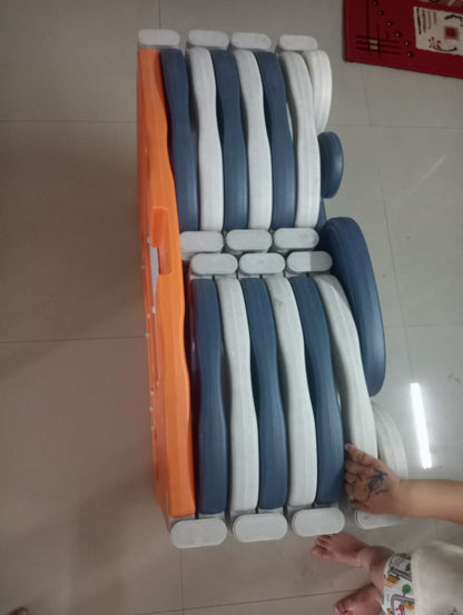 Monbebe Baby Fence 14 Panels Foldable Baby Playpen