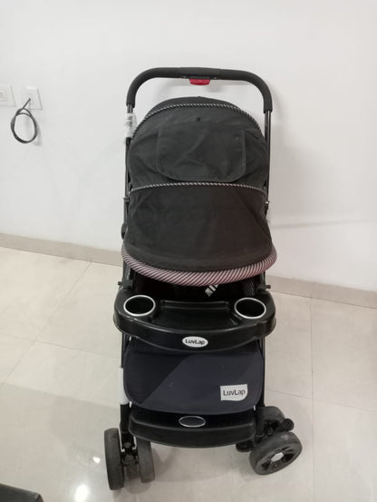 Luvlap Galaxy Stroller | Navy Blue, Barely Used, 2024