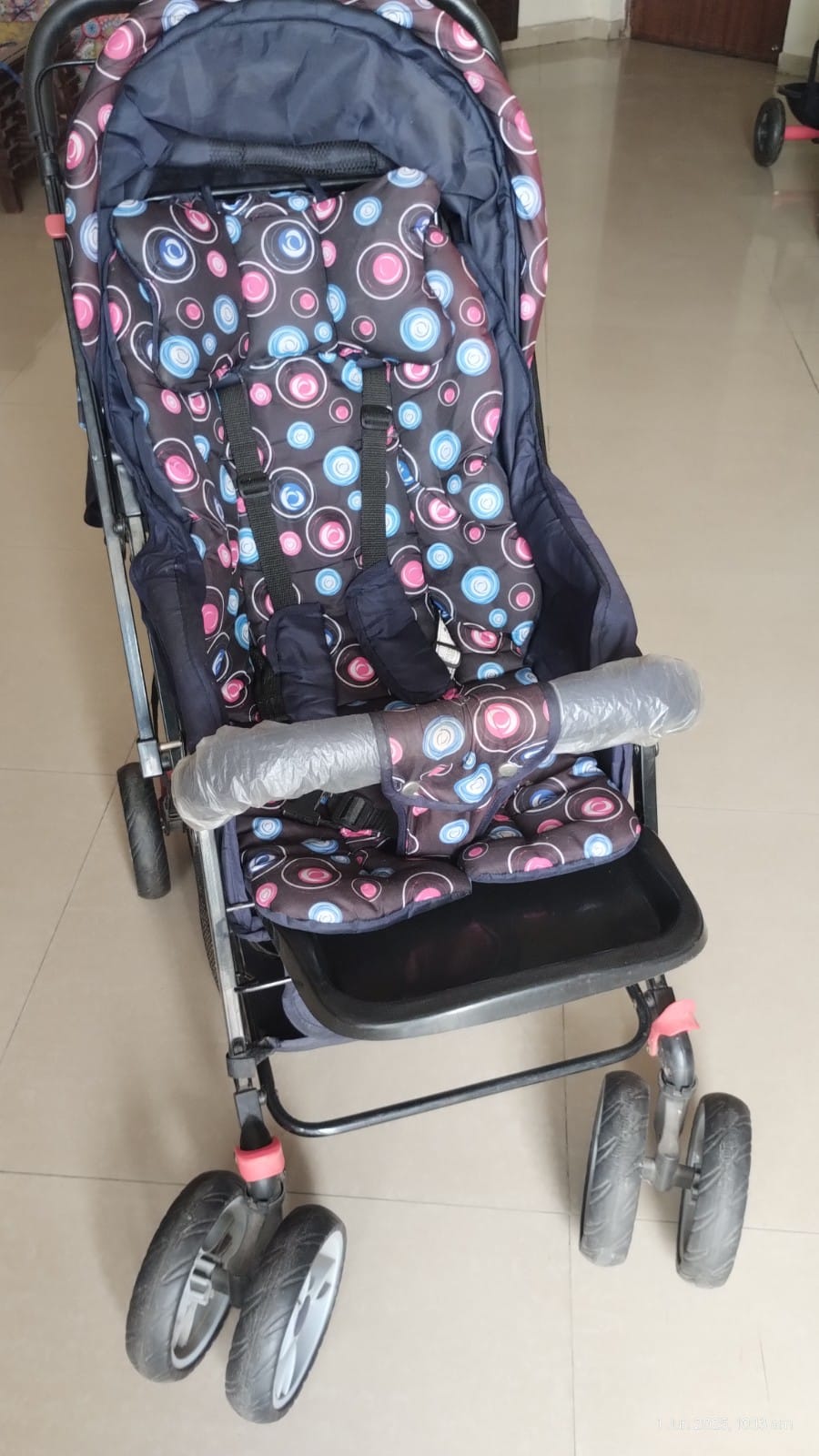 Babyhug Comfy Ride Stroller | 2024, Barely Used, Blue