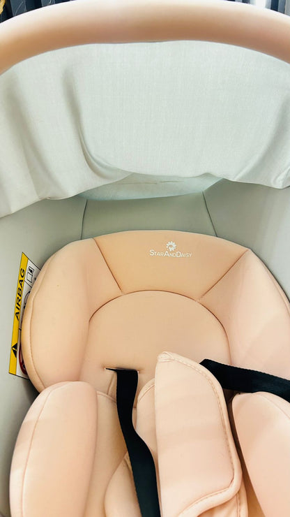 StarAndDaisy Infant Baby Carry Cot Car seat | For 0-15 Months