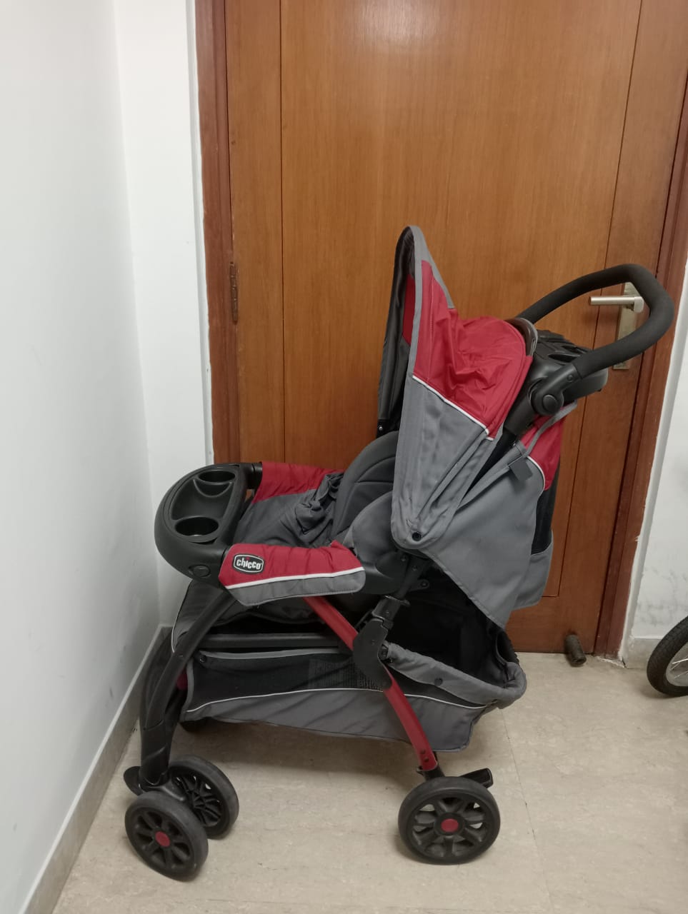 Chicco Cortina CX Stroller, Red, 2021 | For 0-4 Years
