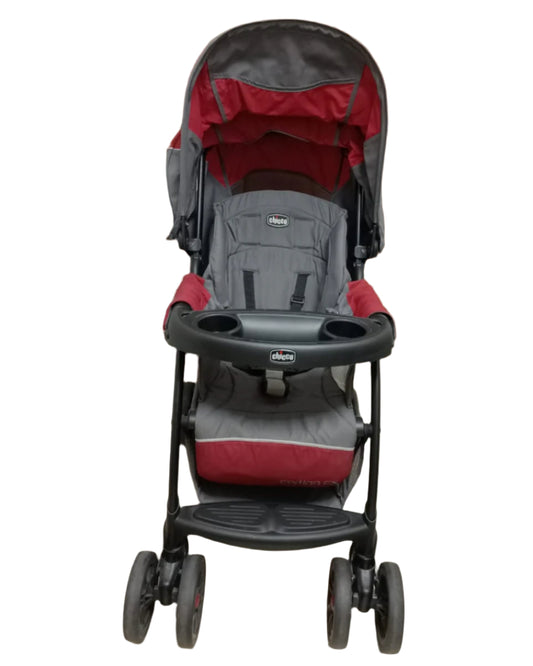 Chicco Cortina CX Stroller, Red, 2021 | For 0-4 Years