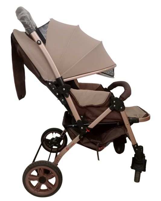 Huny Huny Reversable Handle Pram/Stroller | For 0-4 Years