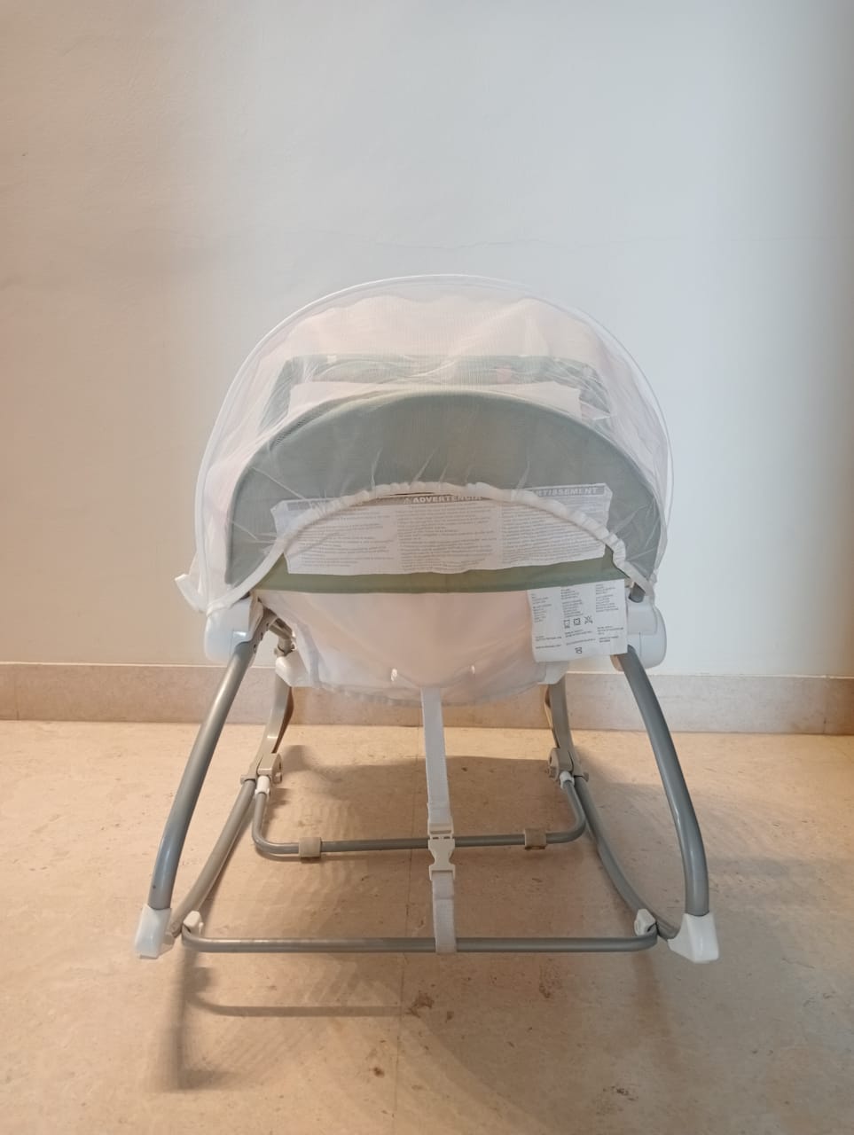 Fab n Funky Baby Rocker With Mosquito Net |For Kids Upto 10Kg