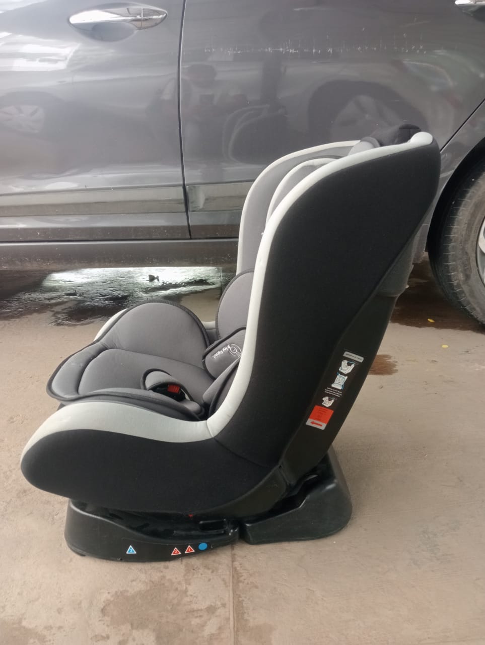 R For Rabbit Jack N Jill Baby Car Seat - Grey, 2023 | For 0-5 Years