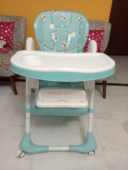 R for Rabbit Marshmallow High Chair , Blue, 2023