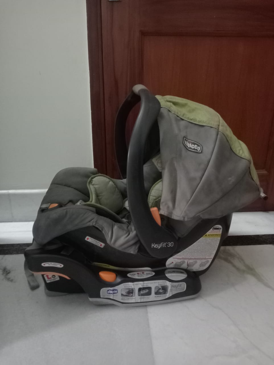 Chicco Keyfit 30 Infant Car Seat, Green, 2018