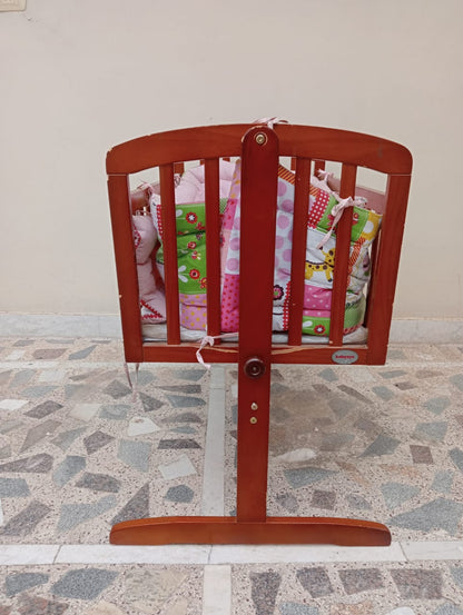 Babyoye Wooden Cot