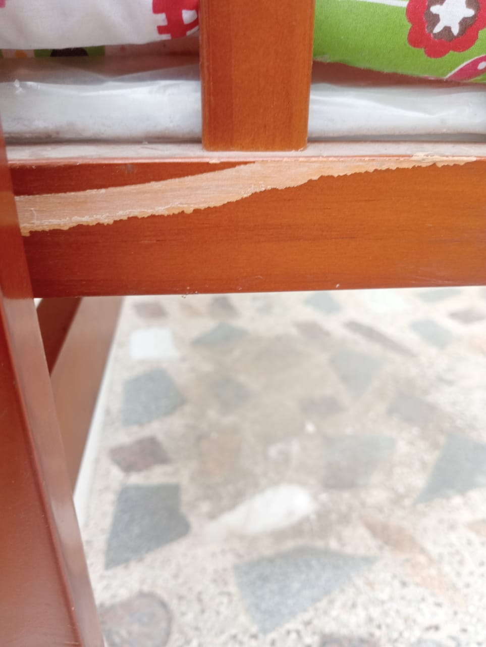 Babyoye Wooden Cot