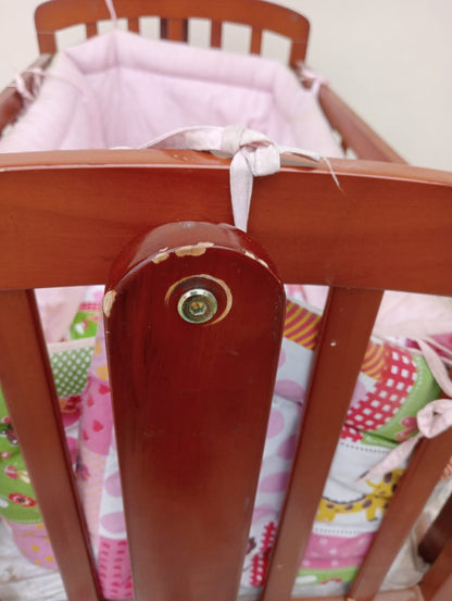 Babyoye Wooden Cot