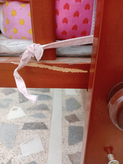 Babyoye Wooden Cot