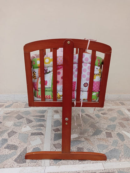 Babyoye Wooden Cot