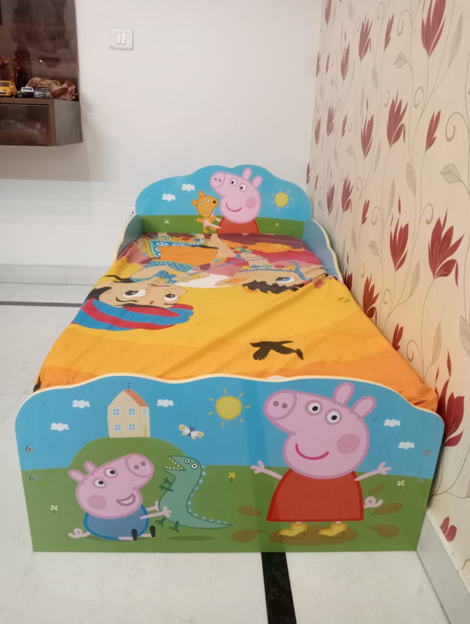 HelloHome Peppa Pig Bed ( With Mattress )