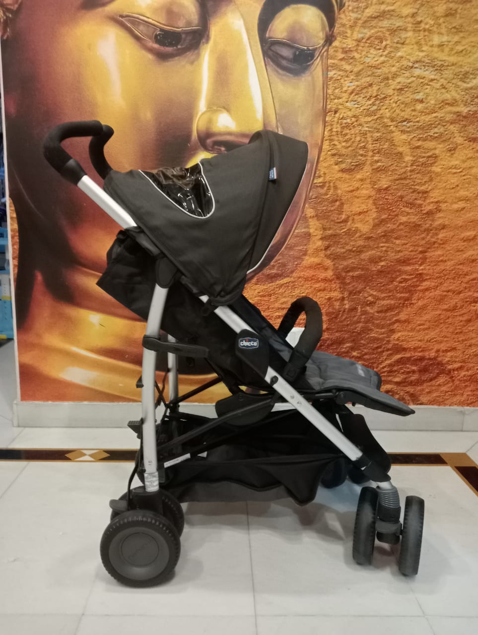 Chicco Multiway Stroller, Black | Suitable for 0-15Kg