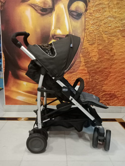 Chicco Multiway Stroller, Black | Suitable for 0-15Kg