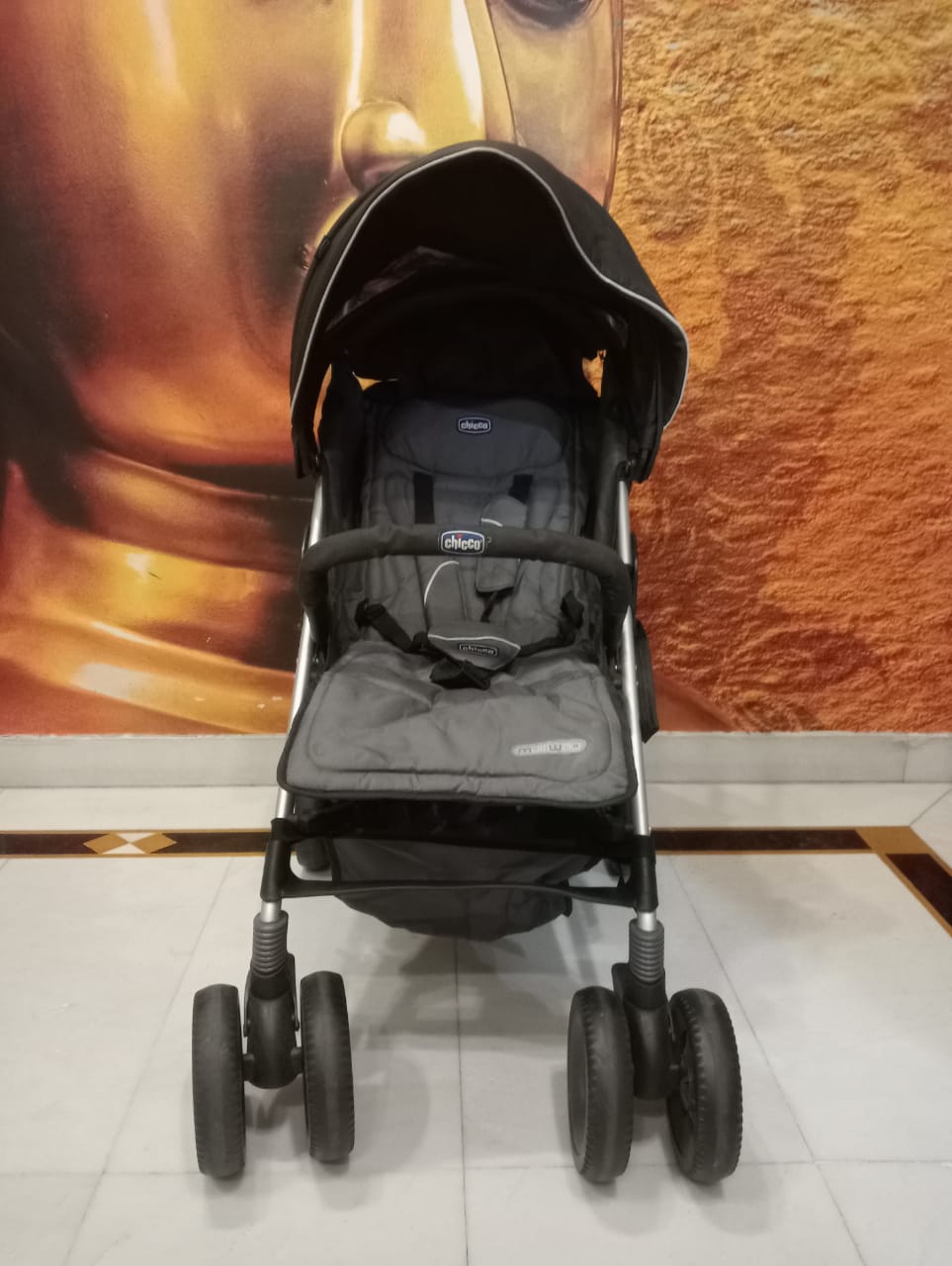 Chicco Multiway Stroller, Black | Suitable for 0-15Kg