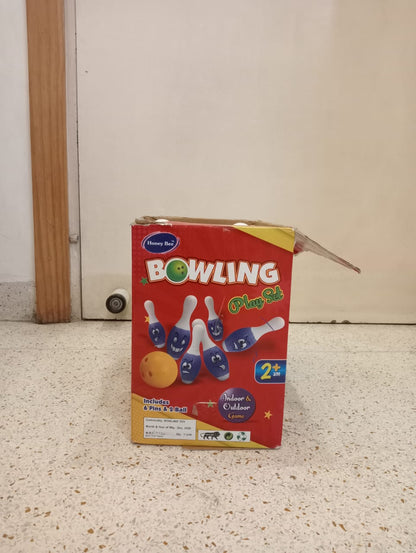 3-in-1 Toy Combo: Bowling Set + Ball Drop + Musical Drum