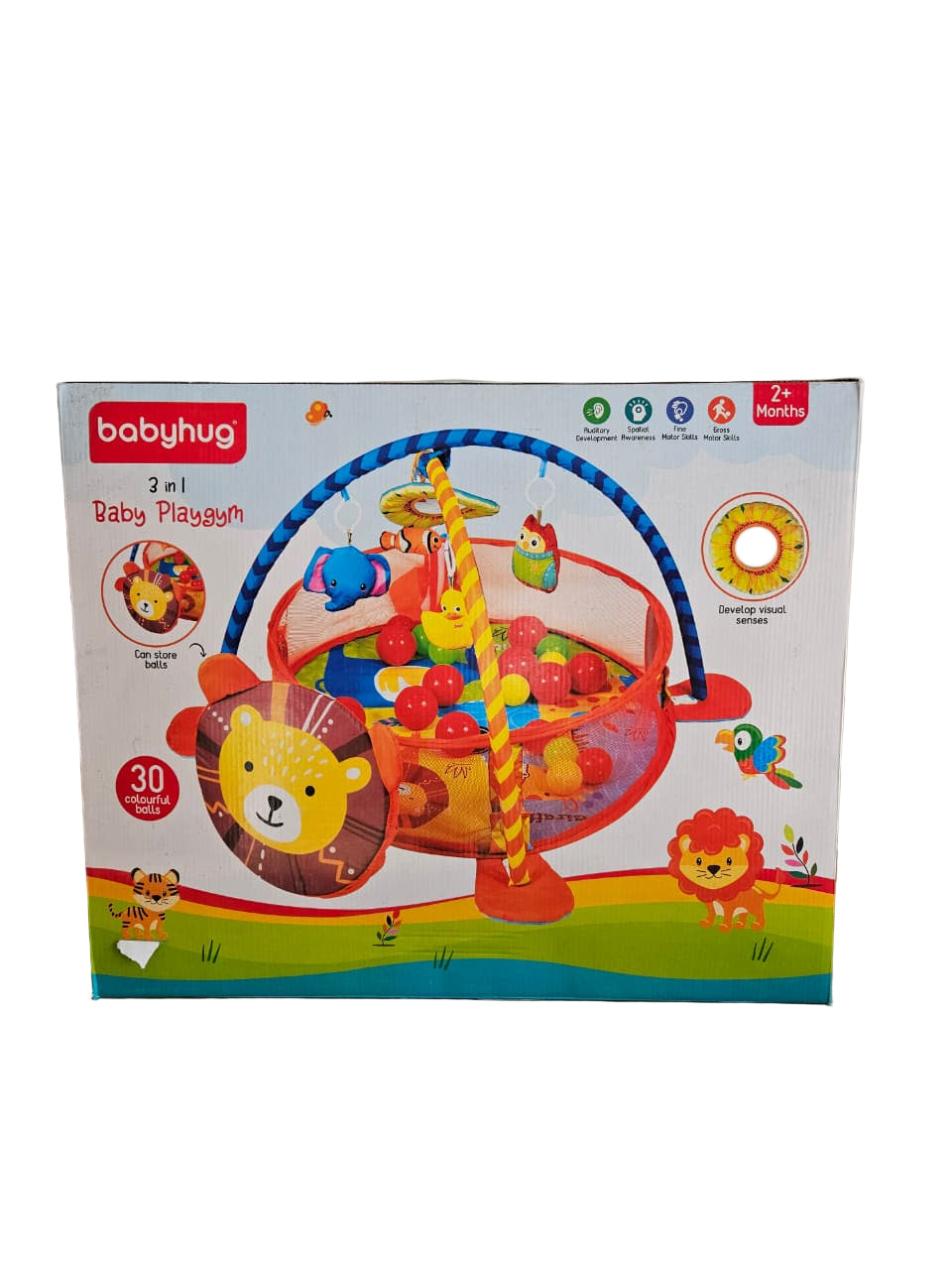 Babyhug 3-in-1 Playgym, Box opened, never used