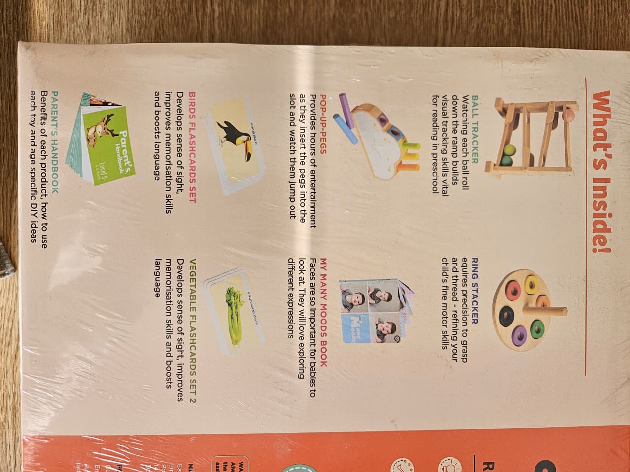 Curious Cub Montessori Kit ( Level 6 , 11 Months +)