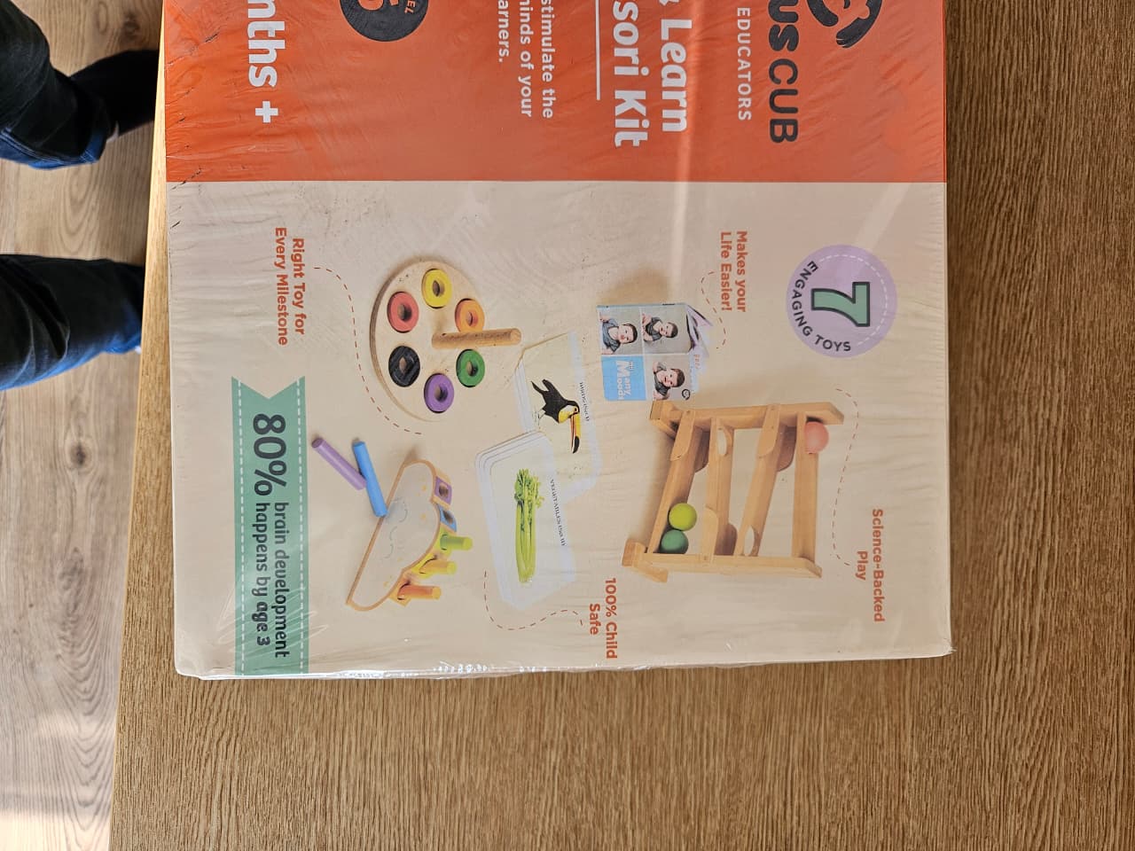 Curious Cub Montessori Kit ( Level 6 , 11 Months +)