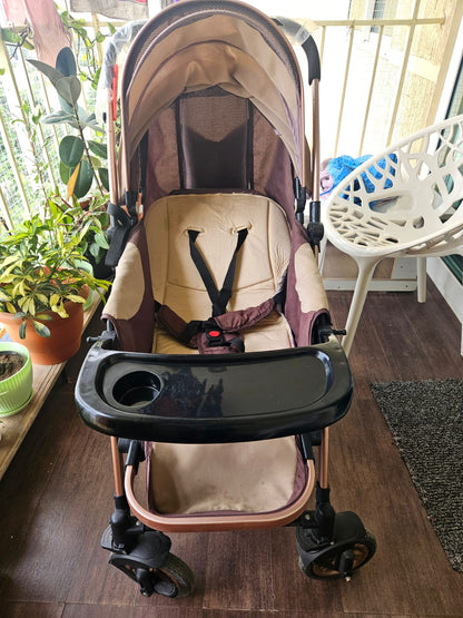 Huny Huny Reversable Handle Pram/Stroller | Gently Loved, 2022