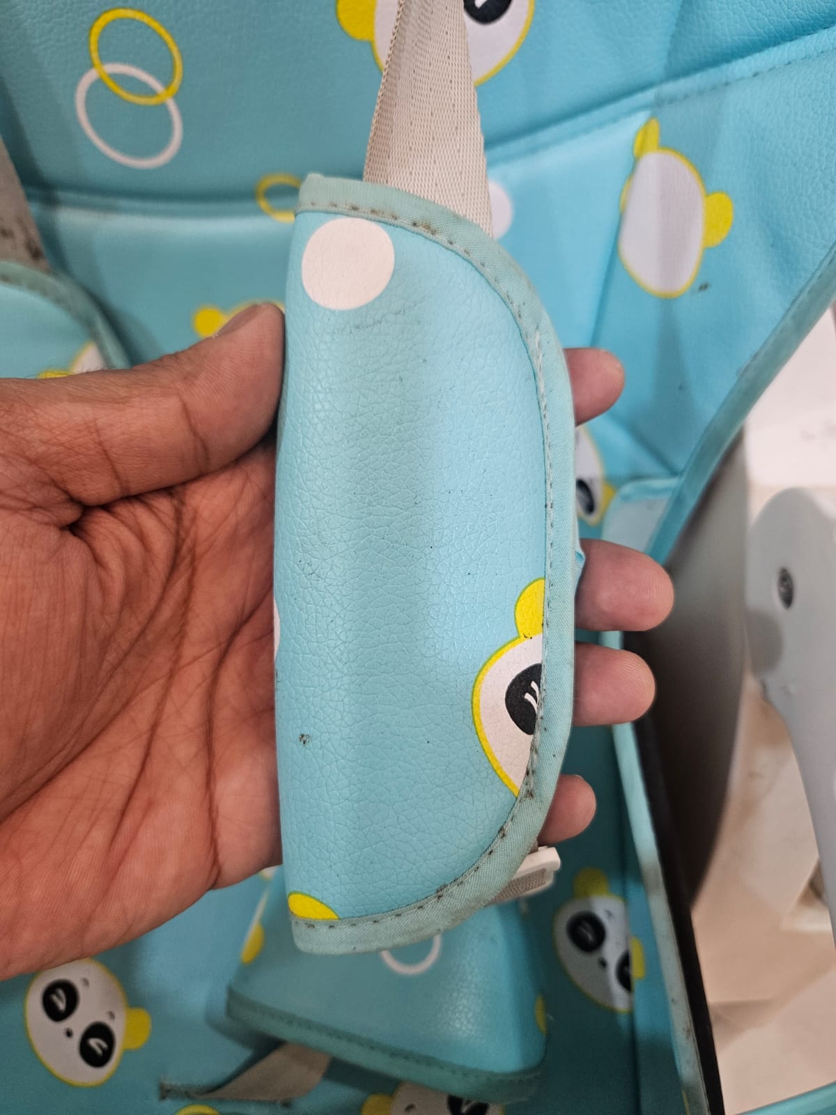 R for Rabbit Marshmallow High Chair , Blue, 2023