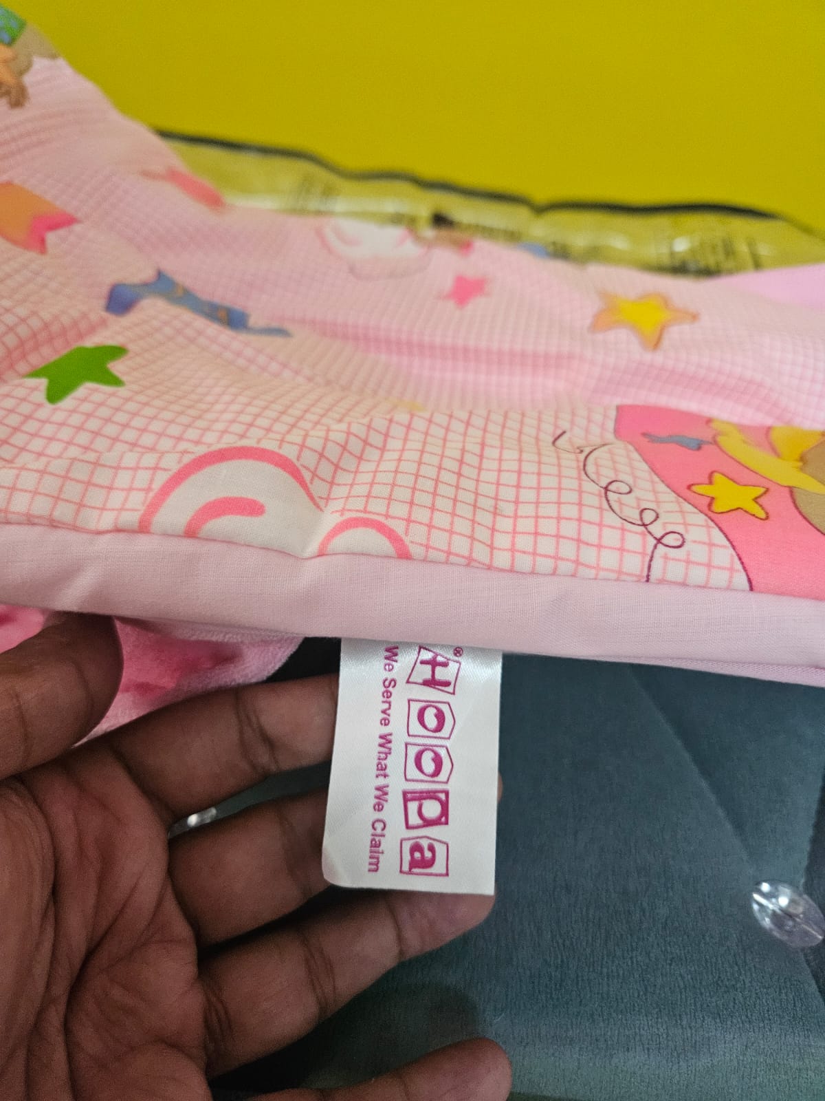 Newborn Combo - Baby Bedding set with mosquito net (Baybee) + Feeding Pillow ( Hoopa)  Combo